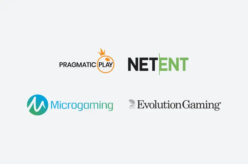 Microgaming NetEnt PragmaticPlay EA software providers
