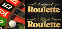 European and French roulette