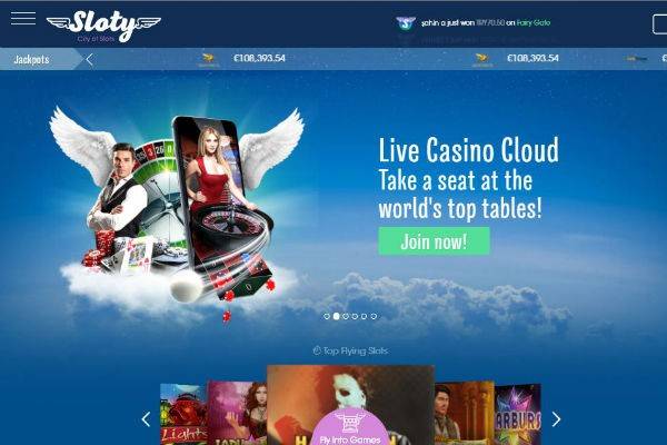 Play at Sloty Online Casino