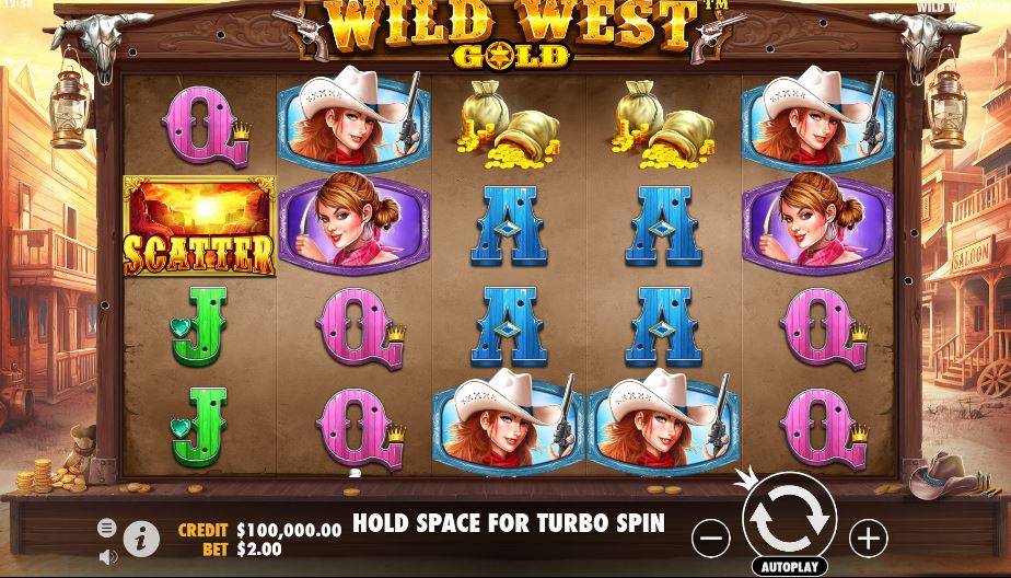 A new Wild West slot from Pragmatic Play!